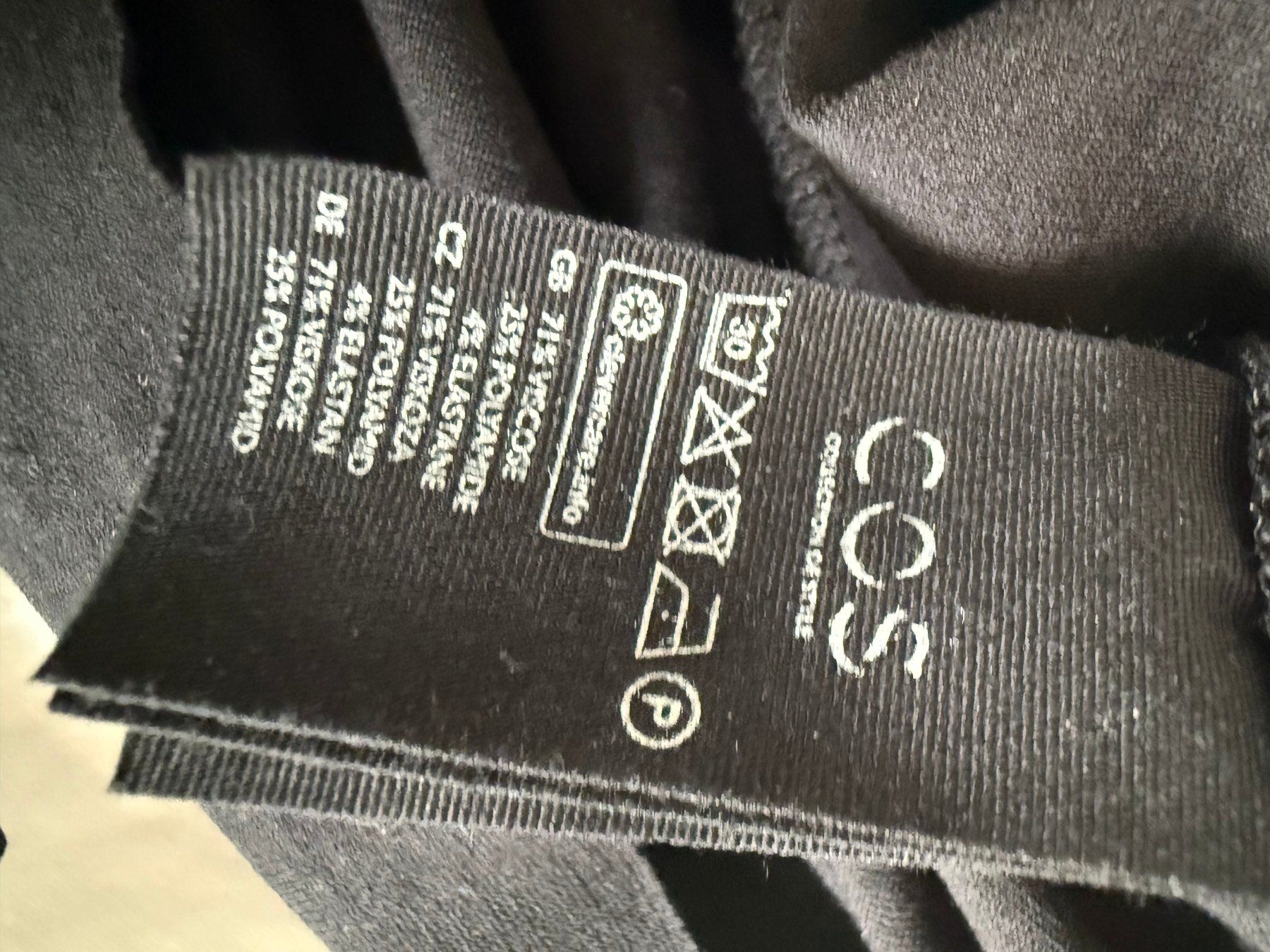 Cos Vestiti: Fancy COS Kleid schwarz Gr. L Viskose – Usato da Kirchdorf AG venduto da coco123 5