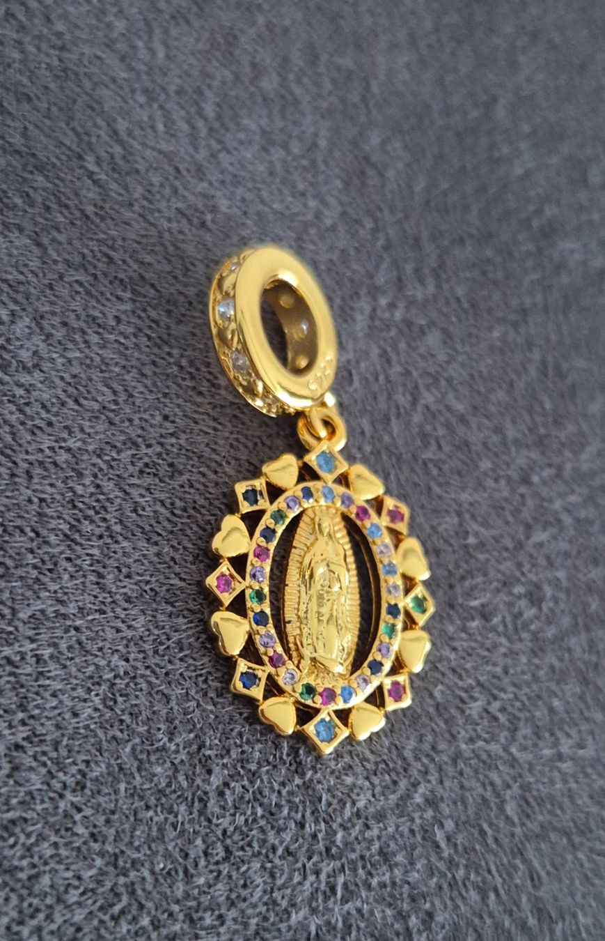 Ciondoli: Silber Charm heilige Maria +Garantie – Nuovo (secondo la descrizione) da Rotkreuz venduto da Carbone_Bijou-Shop 1