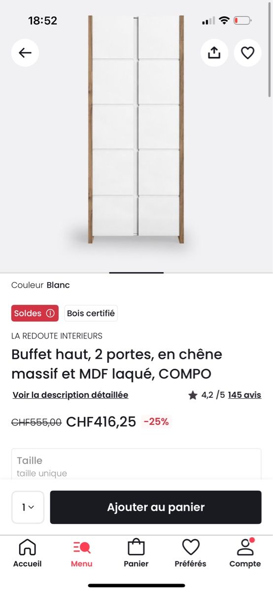 Guardaroba: Eingangsgarderobe  H-180cm L-60cm P-35cm – Usato da zürich venduto da mariegou 4