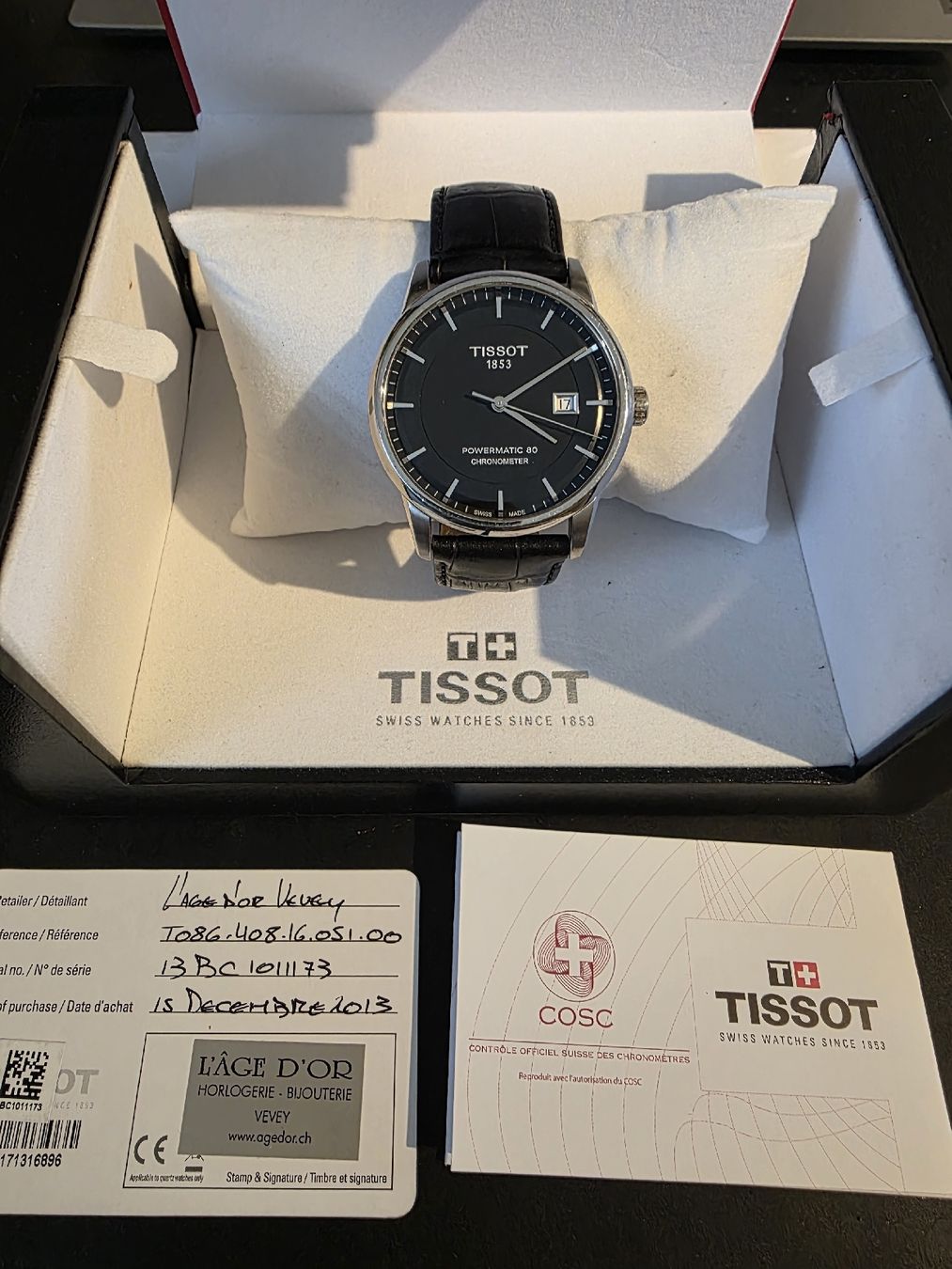 Tissot Uhren: Tissot Powermatic 80 Chronomètre COSC – Gebraucht aus Vétroz von Xbrush 1
