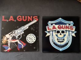 L.A. Guns Vinyl 2x LP Set Cocked Loaded + Debüt US Press