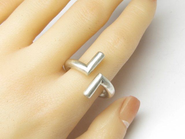 Anelli: spezieller Ring massiv Silber 925 Gr. 60 – Usato da Ermatingen venduto da Decovin 4
