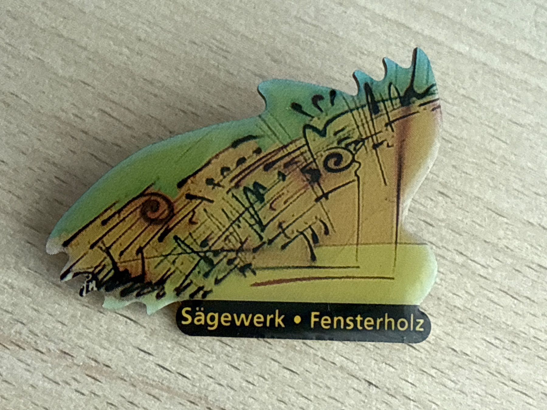 Plaquettes & Badges: Pin Sägewerk Fensterholz – D'occasion à Glattbrugg par Schweigmatt