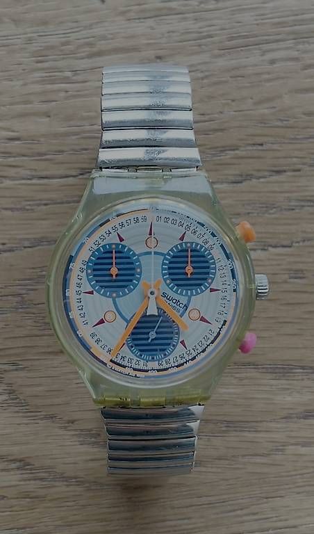Swatch Uhren: 2 x Swatch Chrono anni 90 – Gebraucht aus Davesco-Soragno von mel_cf2h 2