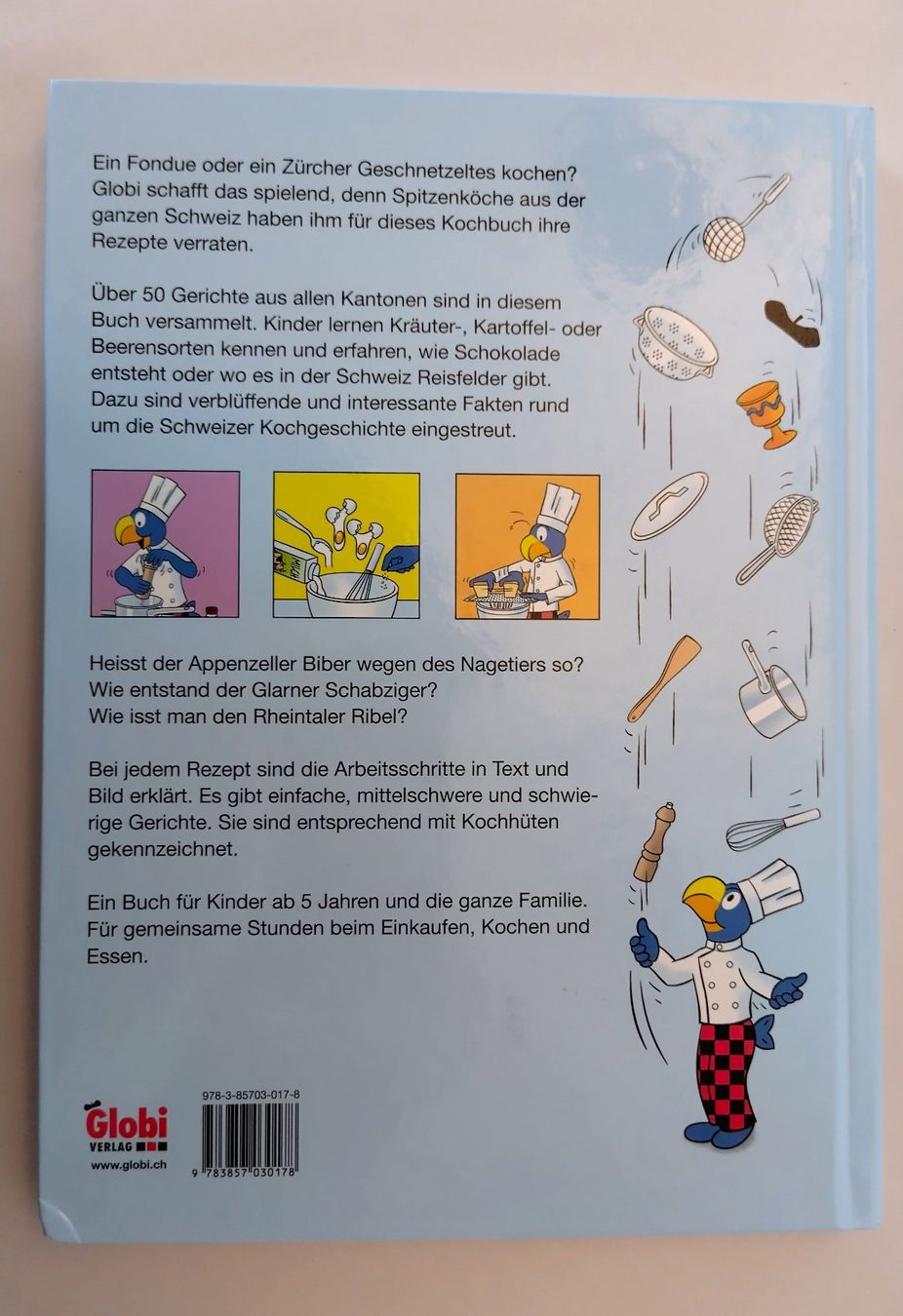 Libri: Globis Schweizer Küche ab Fr. 14.- / Globi Kochbuch – Usato da Bellach venduto da JingleJerry 9