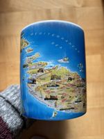 Tasse Malta Kartenmotiv (unbenutzt)