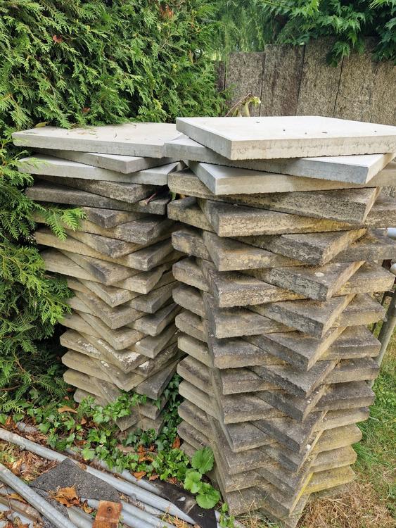 Gartenplatten 50x50 cm | Kaufen auf Ricardo