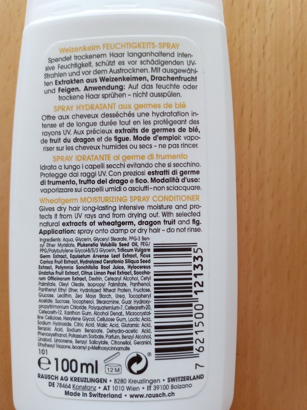 Prodotti per capelli: Rausch Haar- Feuchtigkeits-Spray – Nuovo e nell'imballaggio originale da Biel/Bienne venduto da Ganesh12 1