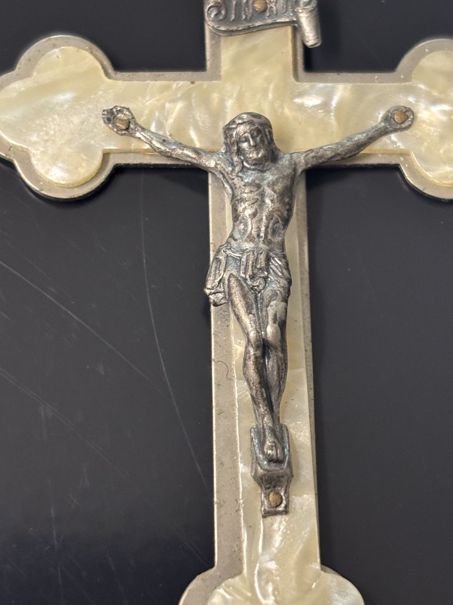Altri gioielli: Crocifisso antico in madreperla e metallo – Usato da Wallisellen venduto da nick_1976blu 1