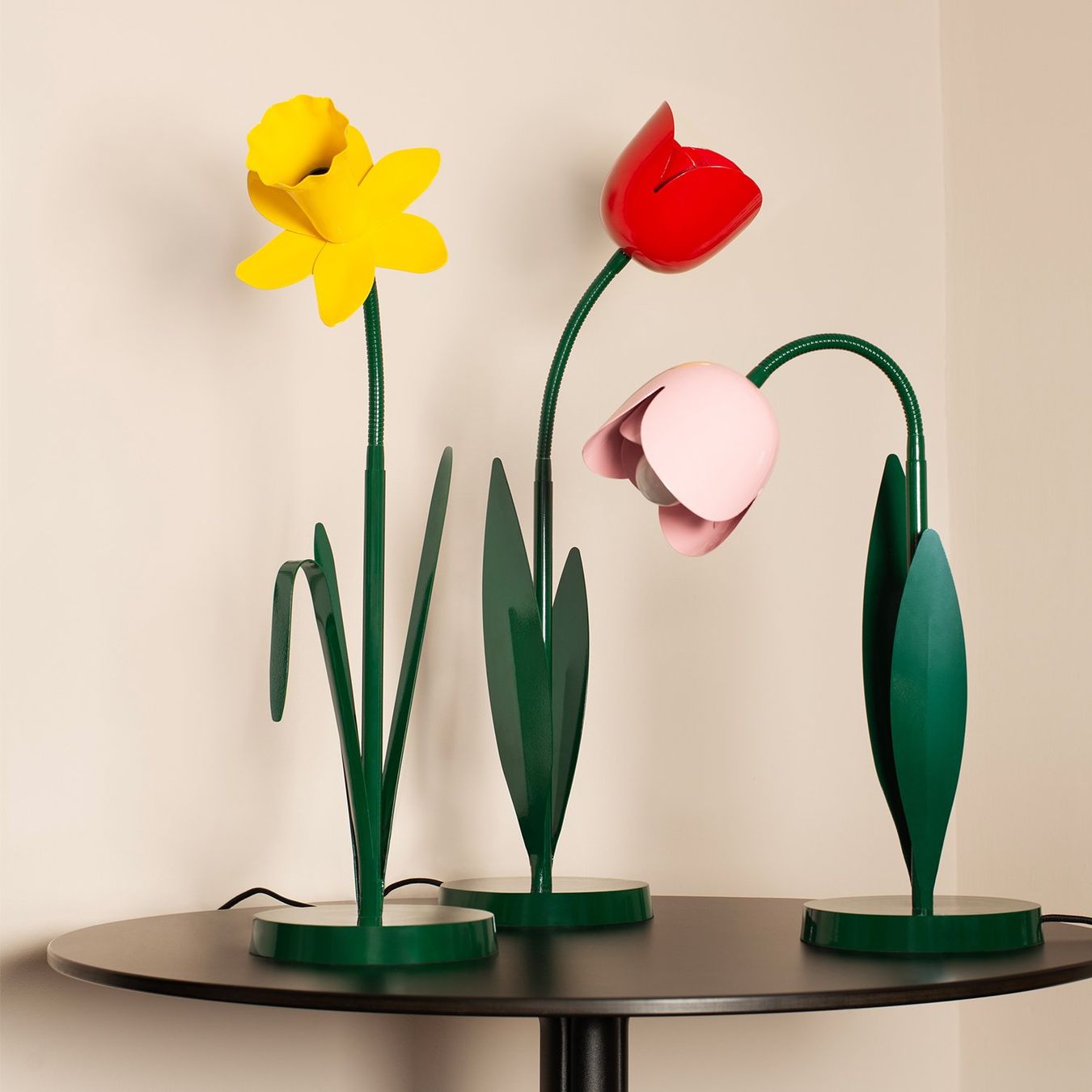 Lampade: Lampe de table, Flower Lights, 1980, design, vintage – Nuovo e nell'imballaggio originale da Lausanne venduto da huitre01 1