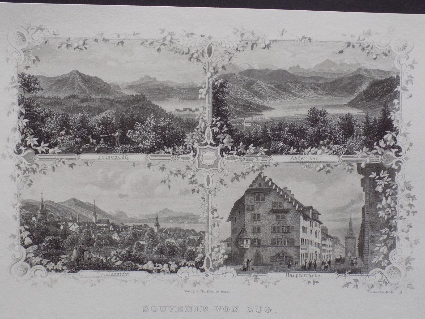 Stiche: Zug Souvenirblatt – Gebraucht aus Risch von Rischli15 1