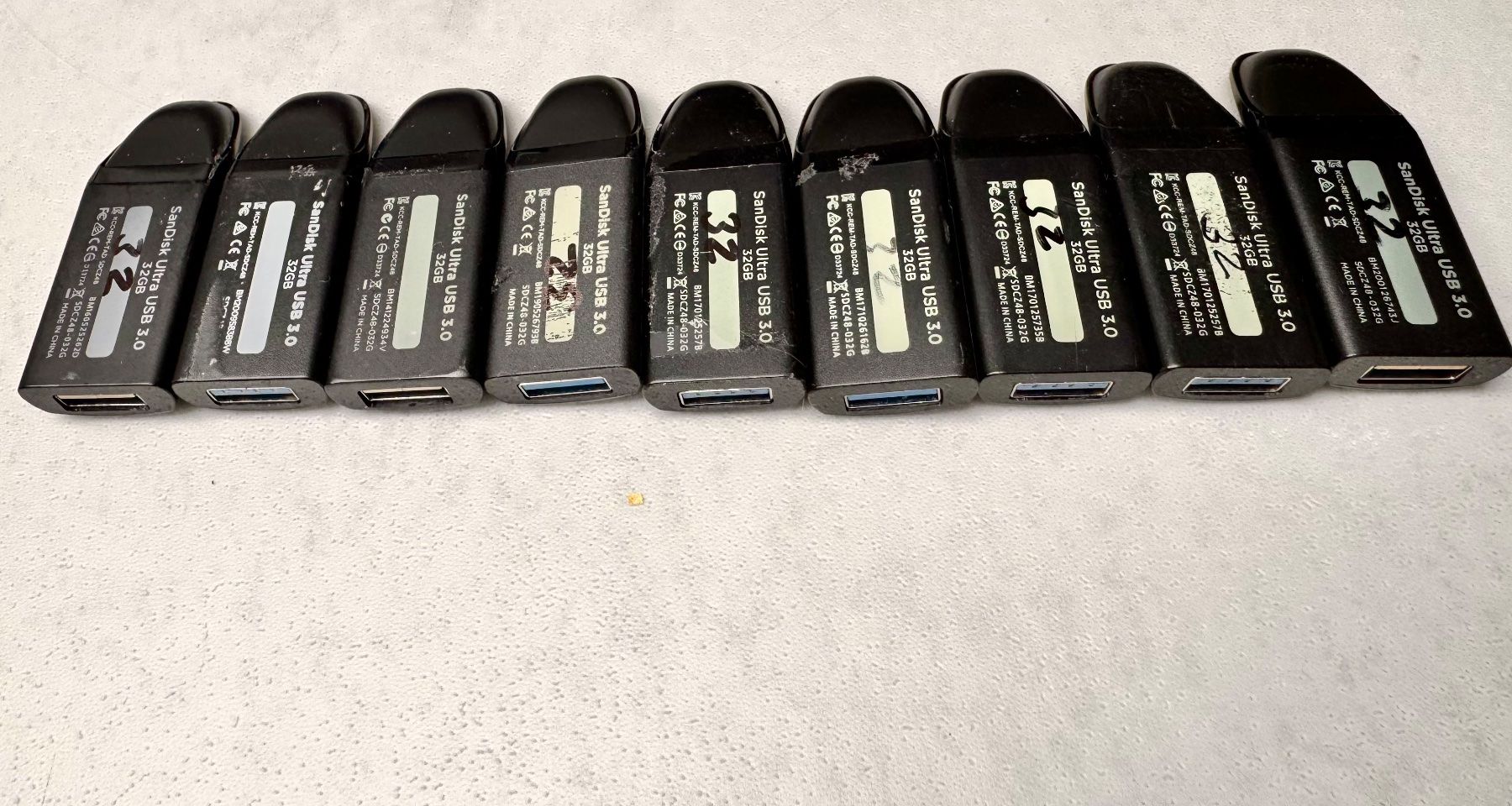 Sandisk USB Sticks: 9x SanDisk USB 3.0 Sticks 32 GB – Gebraucht aus Hermetschwil-Staffeln von Mobile2013 4
