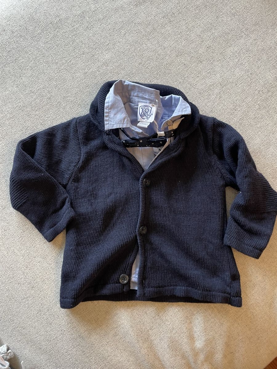 Chicco Camicie, T-shirt & Polo: Chicco Junge Hemd & Jäckchen 74 – Nuovo e nell'imballaggio originale da Rütihof venduto da schnigobert.schni