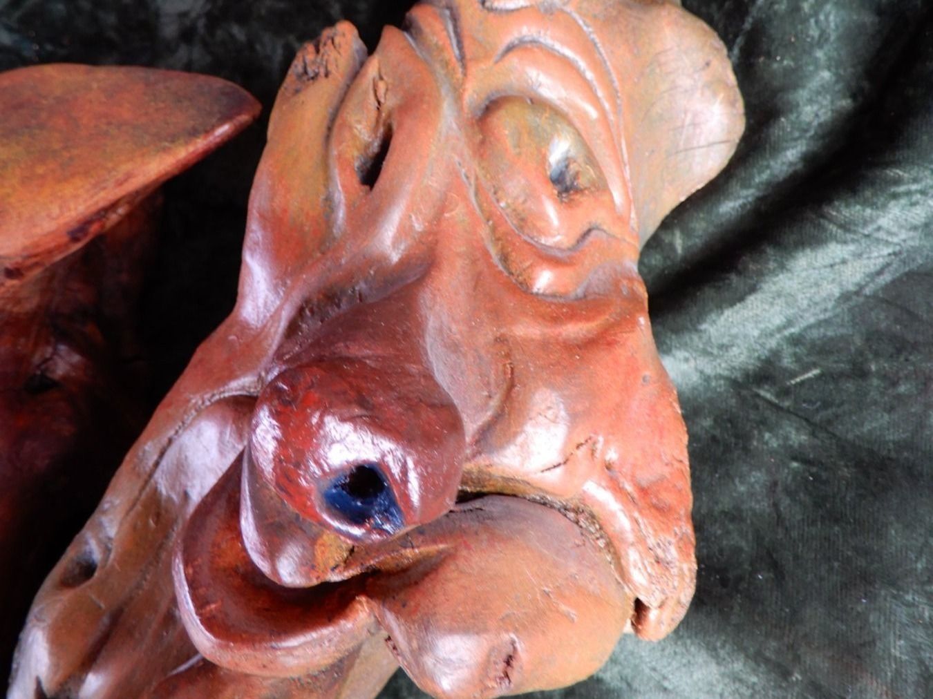 Statuette: 3 STK GESCHNITZTE HOLZFIGUREN – Usato da Huttwil venduto da Kunterbuntli 2