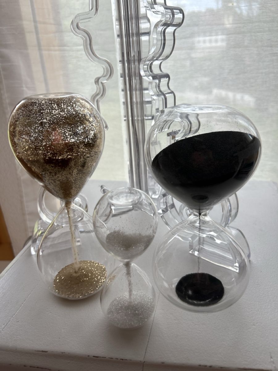 Orologi: Silvolle Sanduhren 3er Set aus Glas – Usato da Kirchdorf BE venduto da Stella130 1