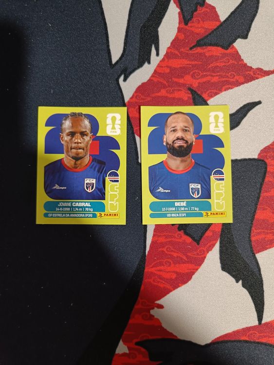 Panini FIFA 2026 Sticker - 2 Sticker Kapo Verde Selten! Top! (Neu ...