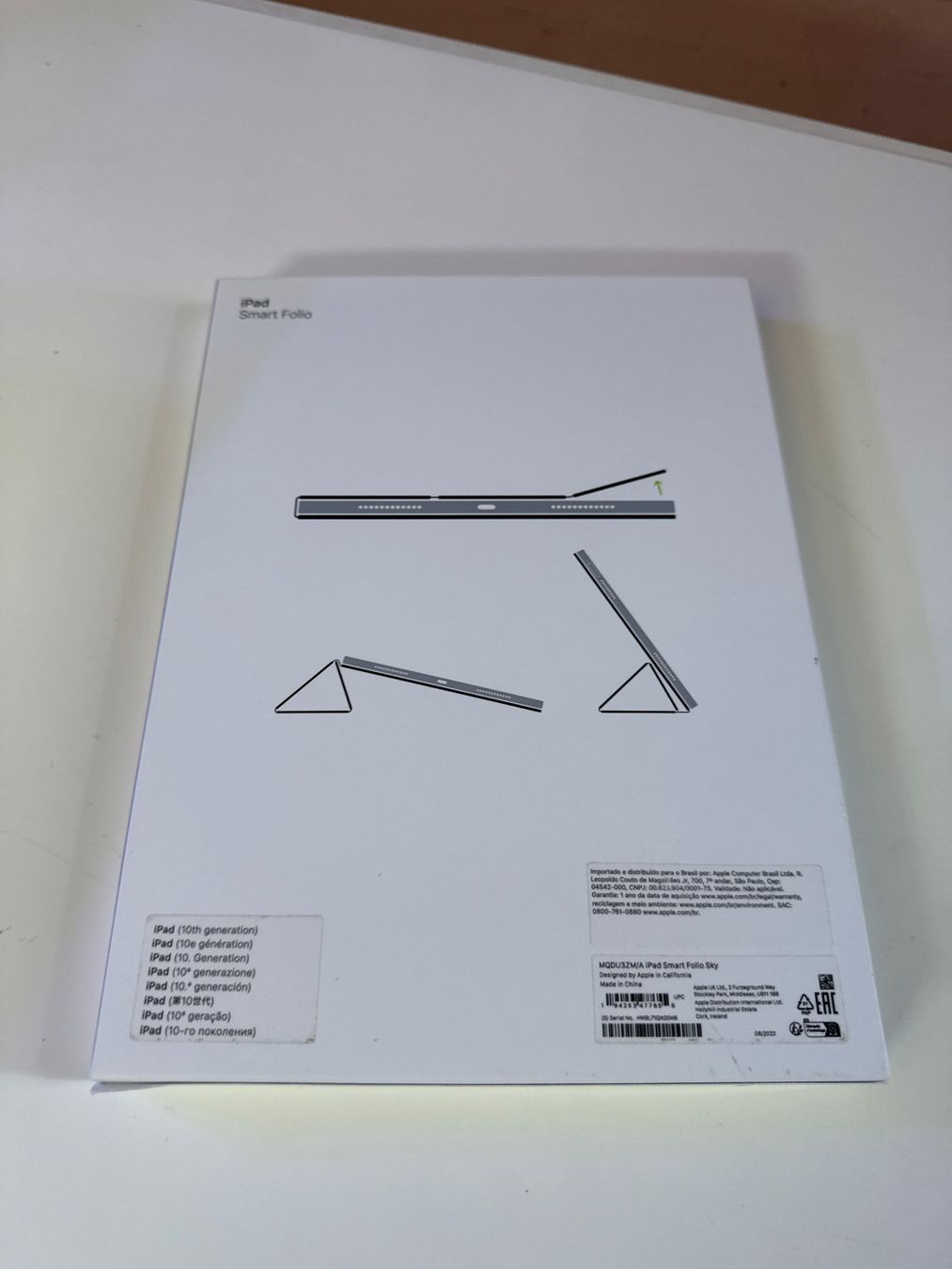Apple Covers & Borse: Apple iPad (10. Gen) Smart Folio hellblau neu – Nuovo e nell'imballaggio originale da Allschwil venduto da meeresperle 1