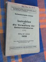 Regl. "Instr. über die Verwaltung der Unterrichtskurse 1938"