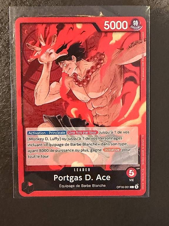 Cartes à collectionner: Carte One piece OP16-001 – D'occasion à Aubonne par Dbon74