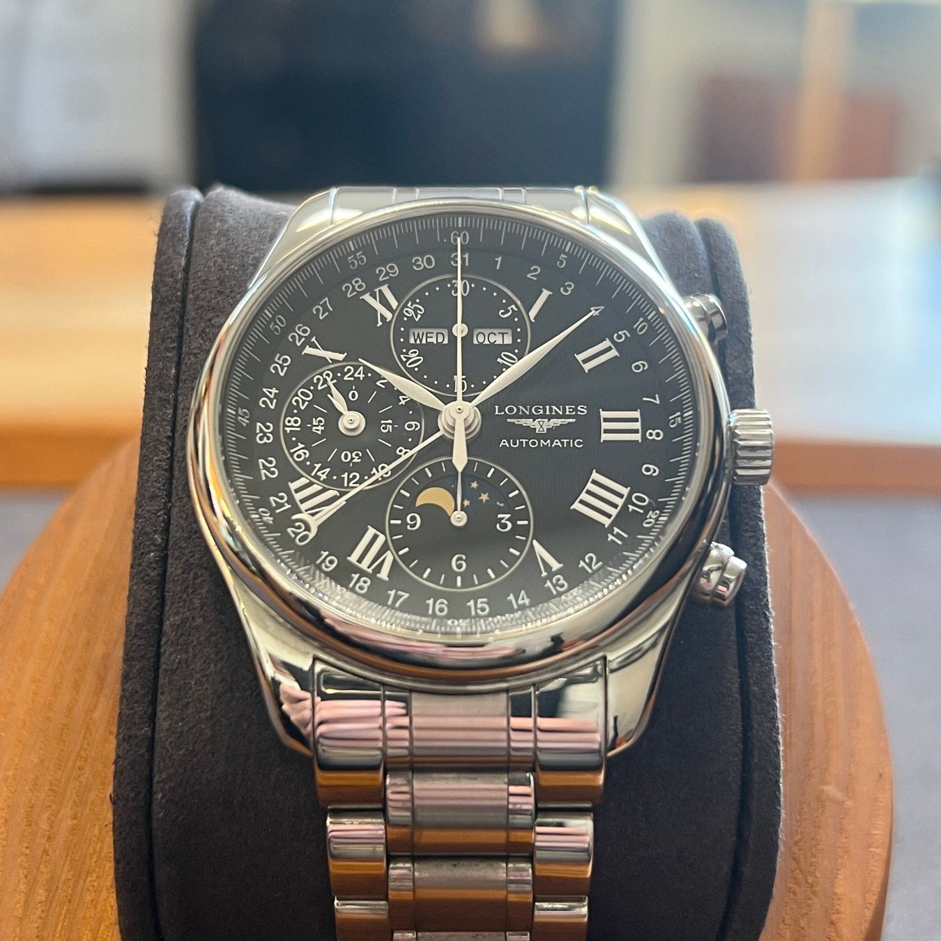Longines Uhren: Longines Master Collection Moon-Phase L2.773.4 – Gebraucht aus Carouge GE von Watchaser