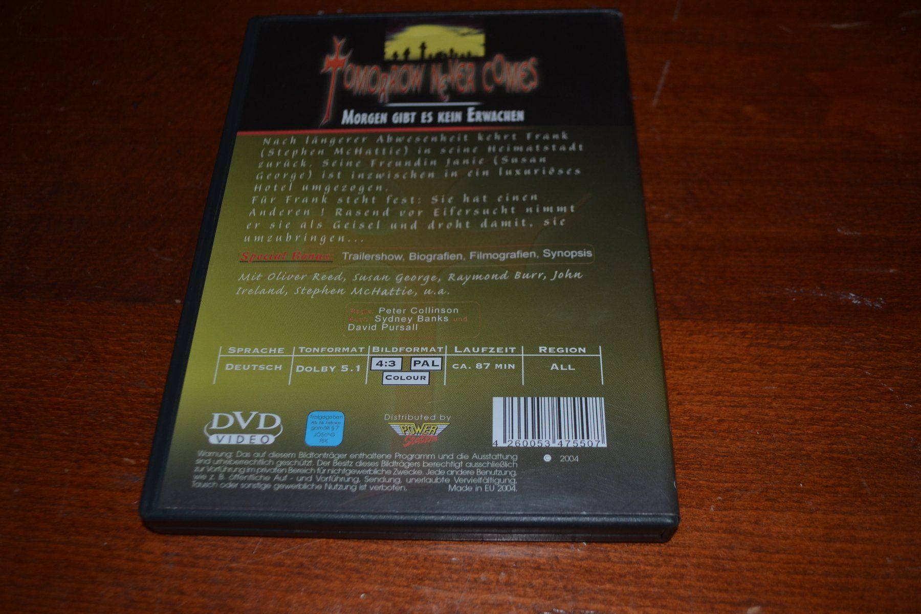 Tutti i DVDs: Tomorrow never comes  (DVD) – Usato da Laupen ZH venduto da chefdom 1