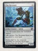 Magic the Gathering MTG: Clay Revenant - Golem, Common