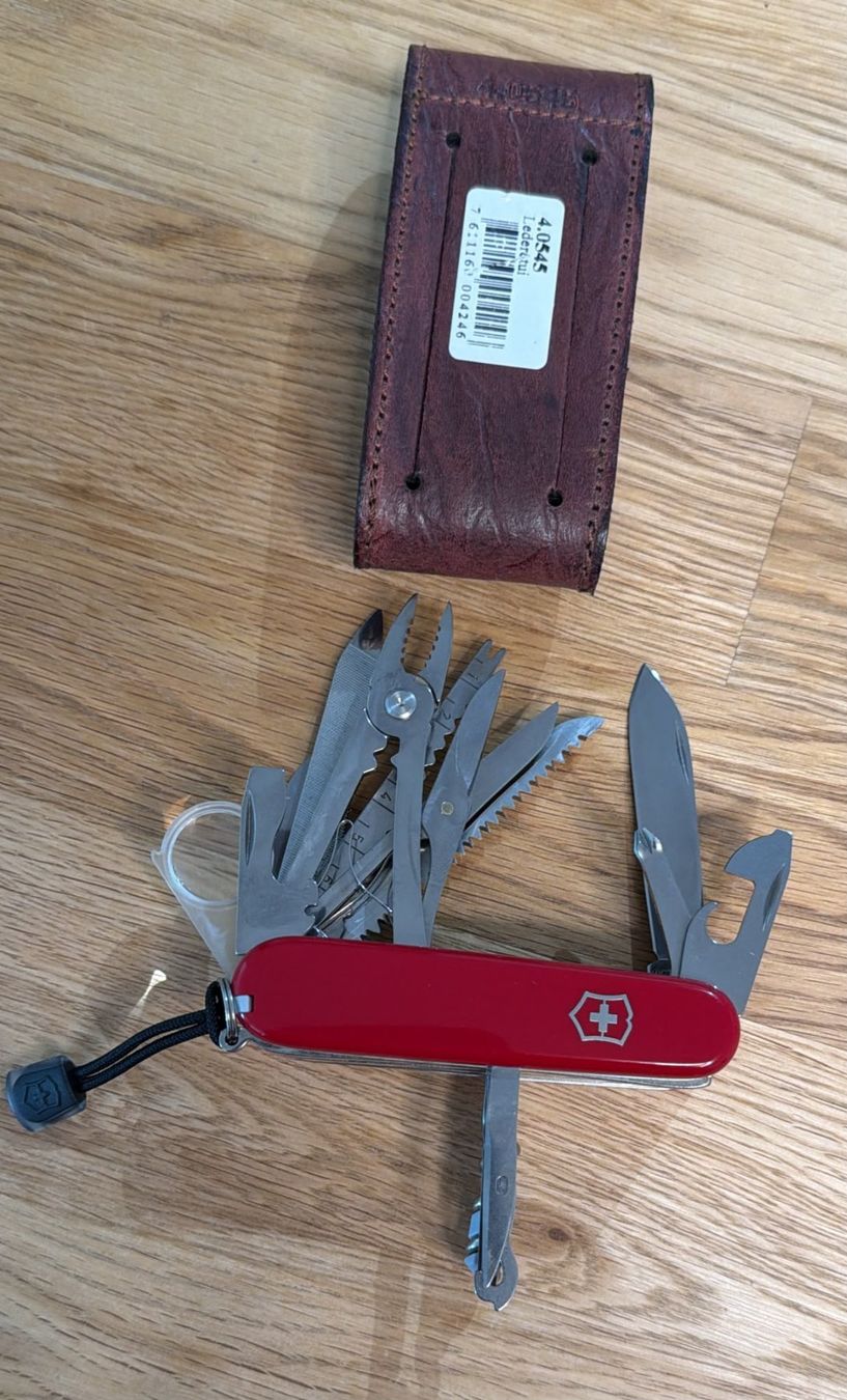 Victorinox Coltelli tascabile: VICTORINOX SACKMESSER MIT ETUI – Nuovo (secondo la descrizione) da Zürich venduto da Frei-Occasionen 4
