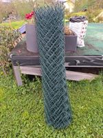 Maschendrahtzaun grün 1.2m x ca. 17m (unbenutzt)