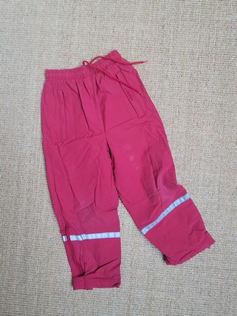 Regenhose BMS Räuberwald rot, Grösse 110