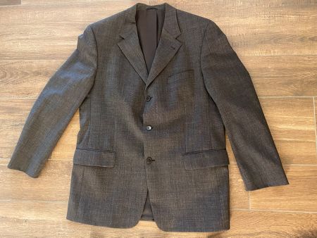 Pierre Laffitte Sakko Anzug Fine Stretch grau Gr. 54