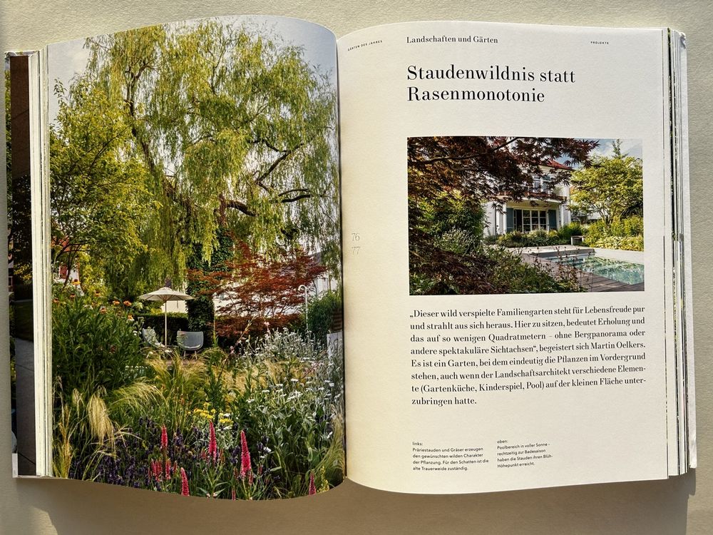 Gartenbuch "Gärten des Jahres" 2024, neuwertig Kaufen auf Ricardo