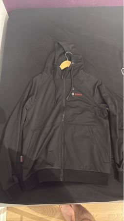 Bosch Softshell Jacke in Schwarz - Heizbar
