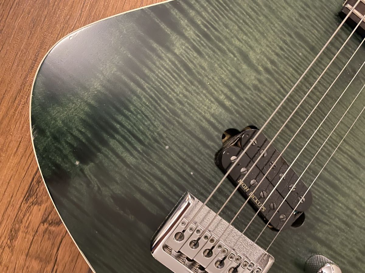 Musikinstrumente: Wunderschöne Handgefertigte E-Gitarre – Gebraucht aus Basel von AntoKramer 4