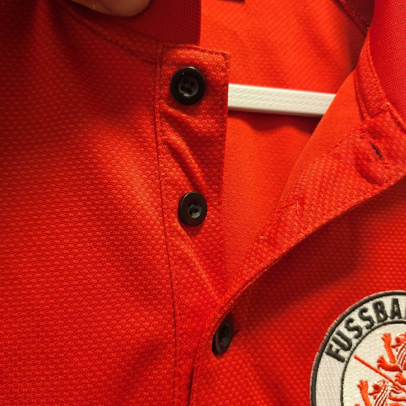 Canottiere & Pantaloni: Gpard Fc Winterthur S rotes Polo – Usato da Bellinzona venduto da LA-ropa-de-Juan 2