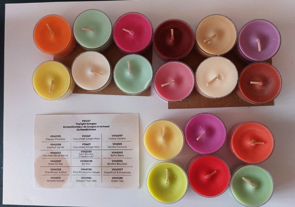 Partylite Candele: Teelichtbox 18 Teelichter  Düfte Bild 2 – Nuovo e nell'imballaggio originale da Frauenkappelen venduto da Sunneschy00