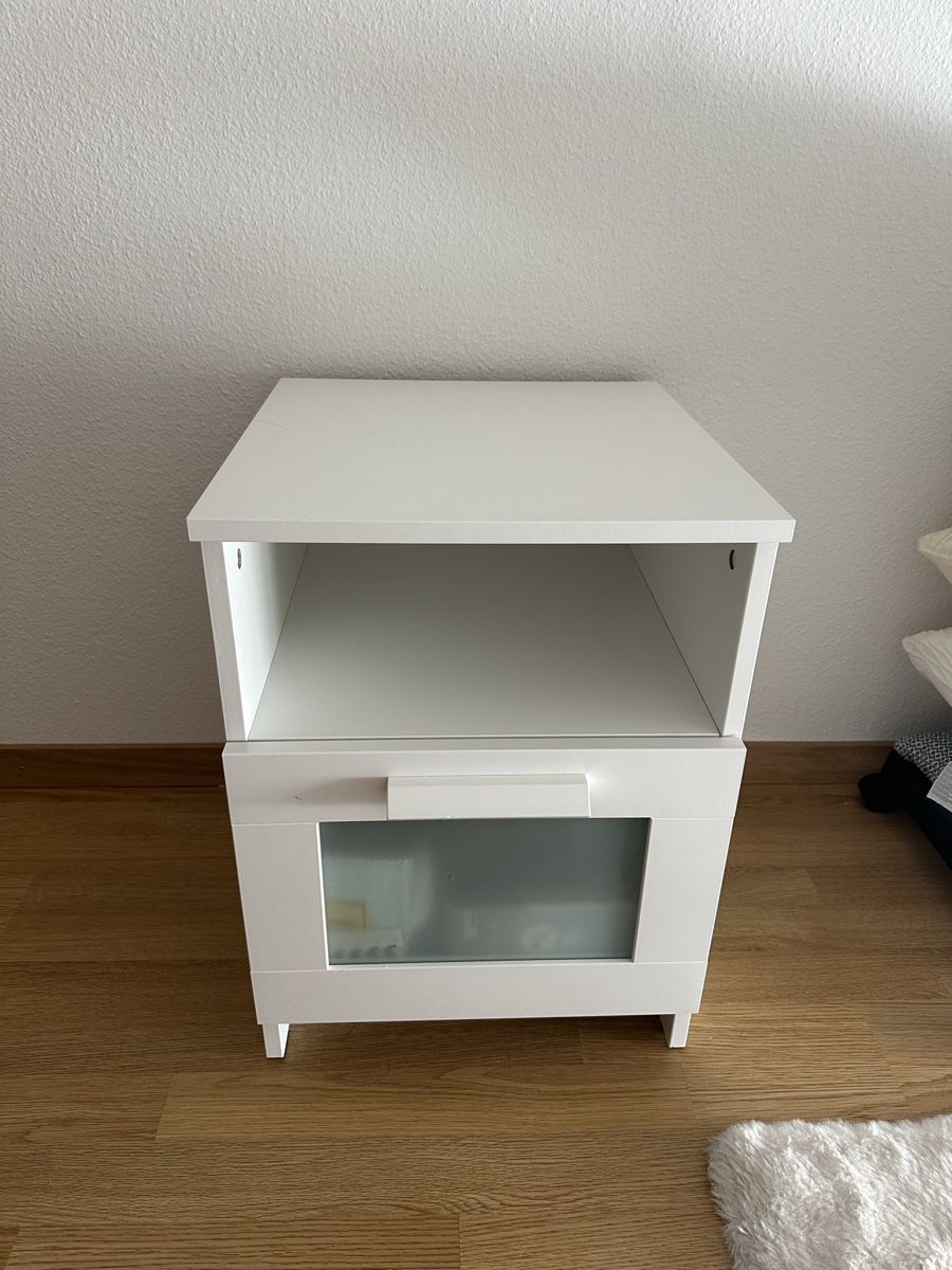 Comodini: Nachttisch weiss mit Schublade – Usato da Münchenbuchsee venduto da IleanaT 2