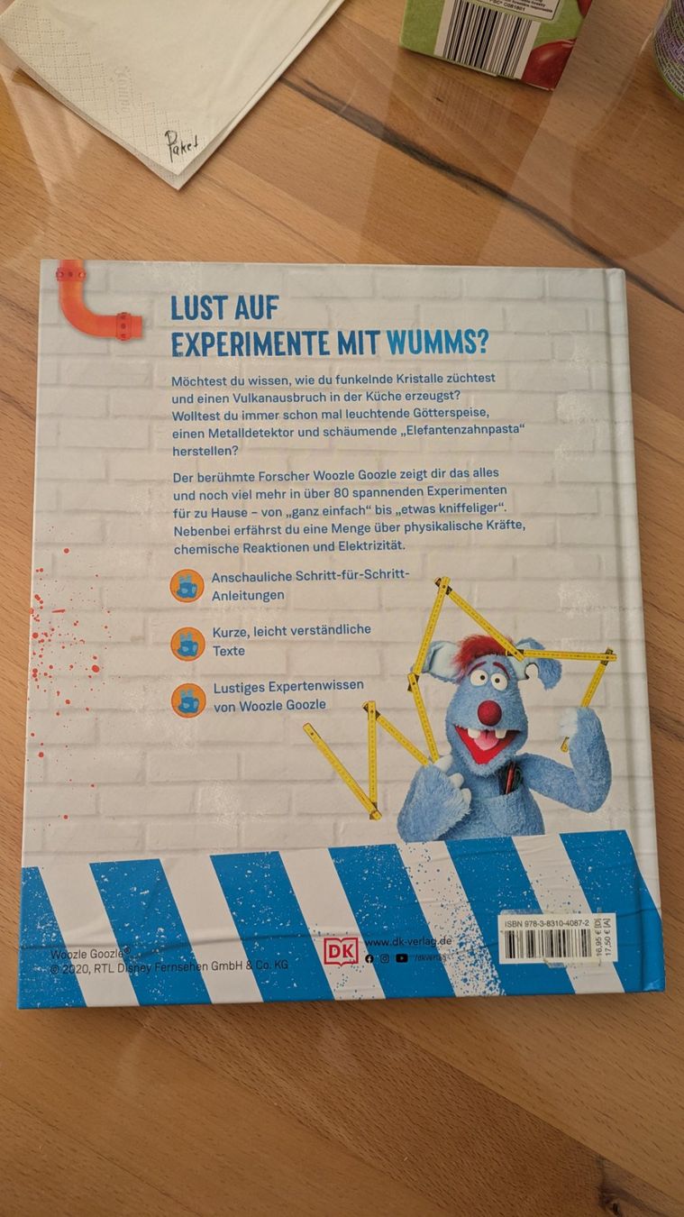 Libri: Woozle Goozle - Experimente mit Wumms! – Usato da Staufen venduto da Fleby84 2