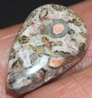 Cabochon L-8292 – Leopardenhaut Jaspis 22X14mm 13.55 Karat