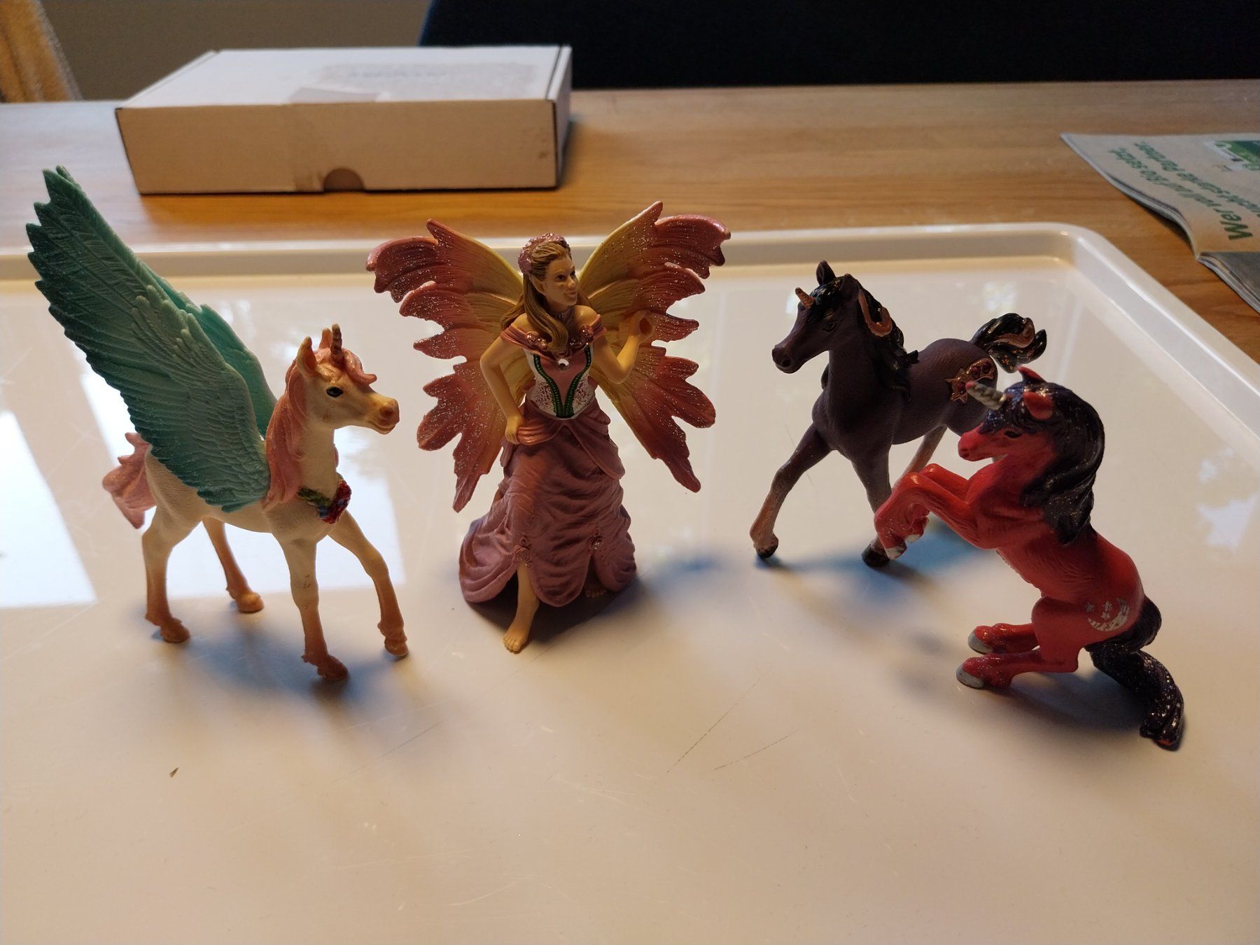 Schleich Jouets: Schleich Fee mit Einhörner – D'occasion à Bern par Epaddelw