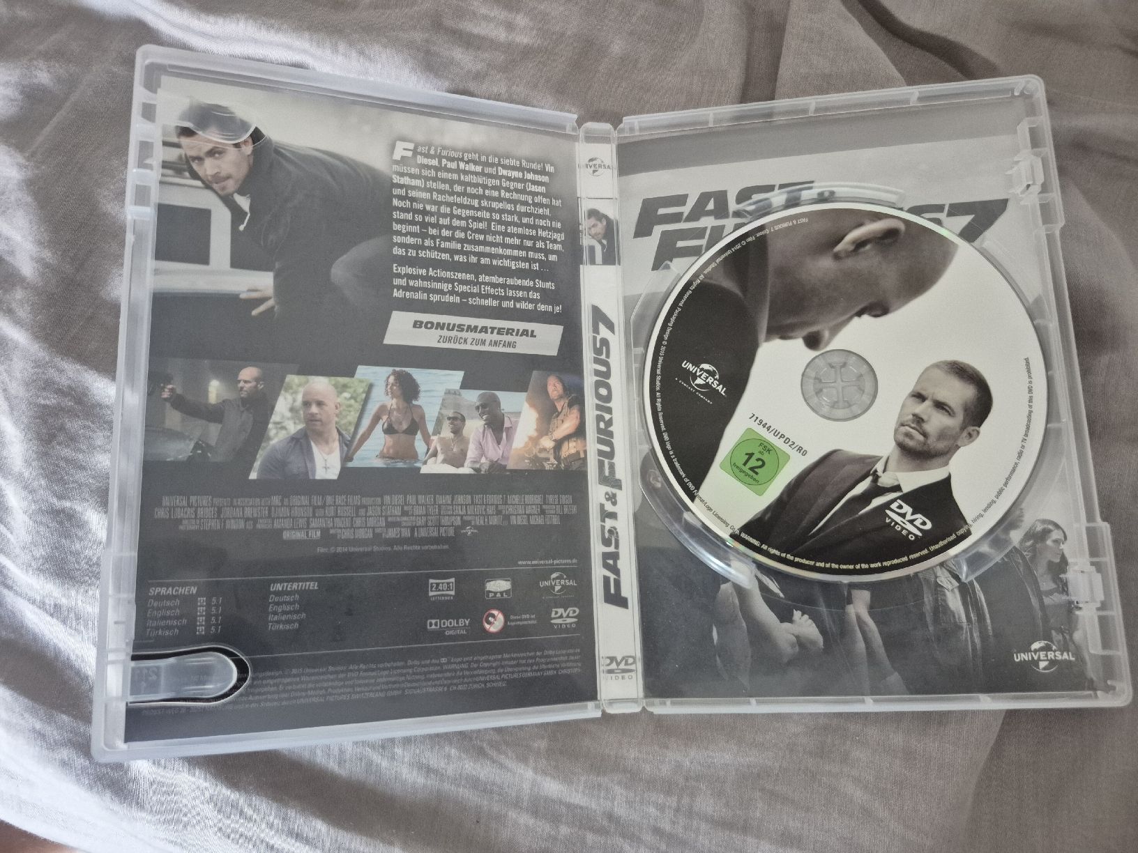 Tous les DVDs: Fast and Furious 7 – D'occasion à Emmenbrücke par Hobbyschweisser 1