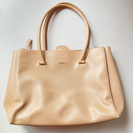 Furla Handtasche, TipTop Zustand, Beige