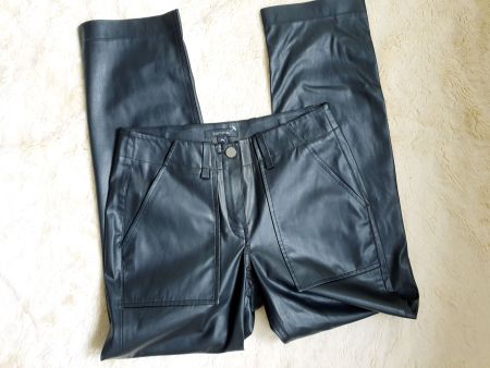 COMMA HOSE IN LEDER OPTIK 34 XS , top zu JACKE BLUSE TUNIKA