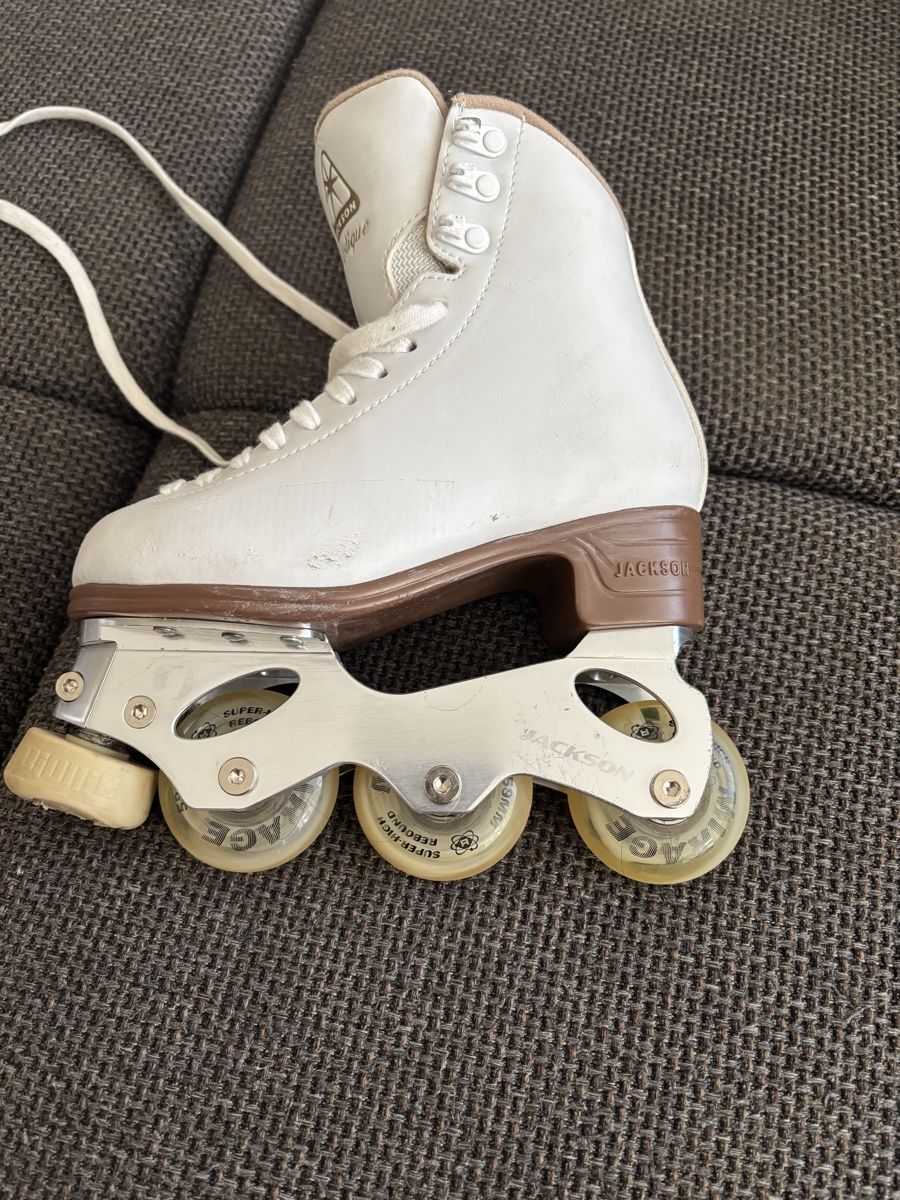 Pattini in linea & Pattini a rotelle: Jackson Mystique Rollschuhe, Gr. 32 – Usato da Rüti ZH venduto da Crystal_Bloom 3