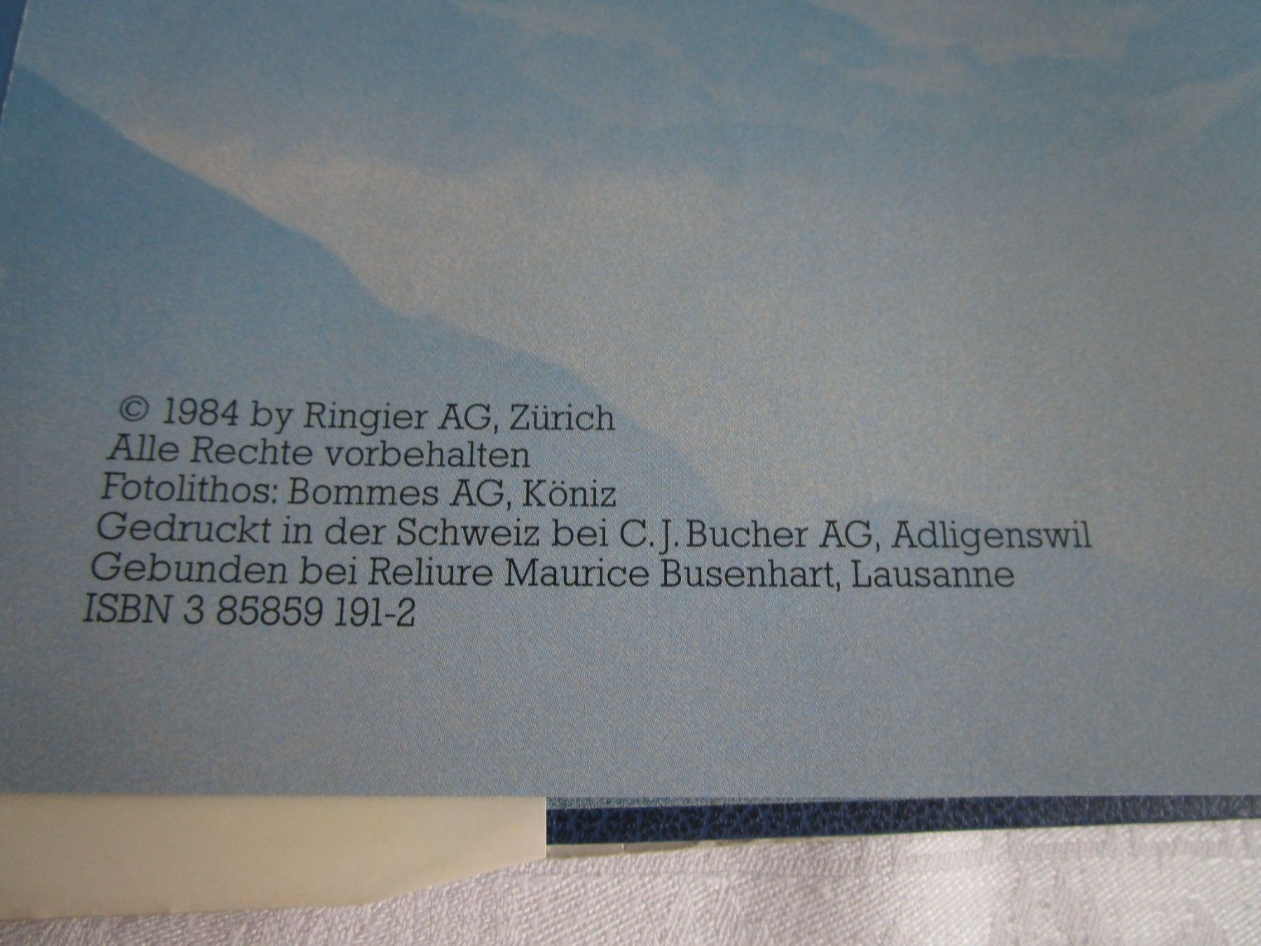 Libri: Piloten über den Alpen, 1984 – Usato da Binningen venduto da tempipassati 2