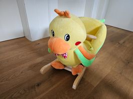 Bieco Schaukeltier Ente (wie Schaukelpferd)