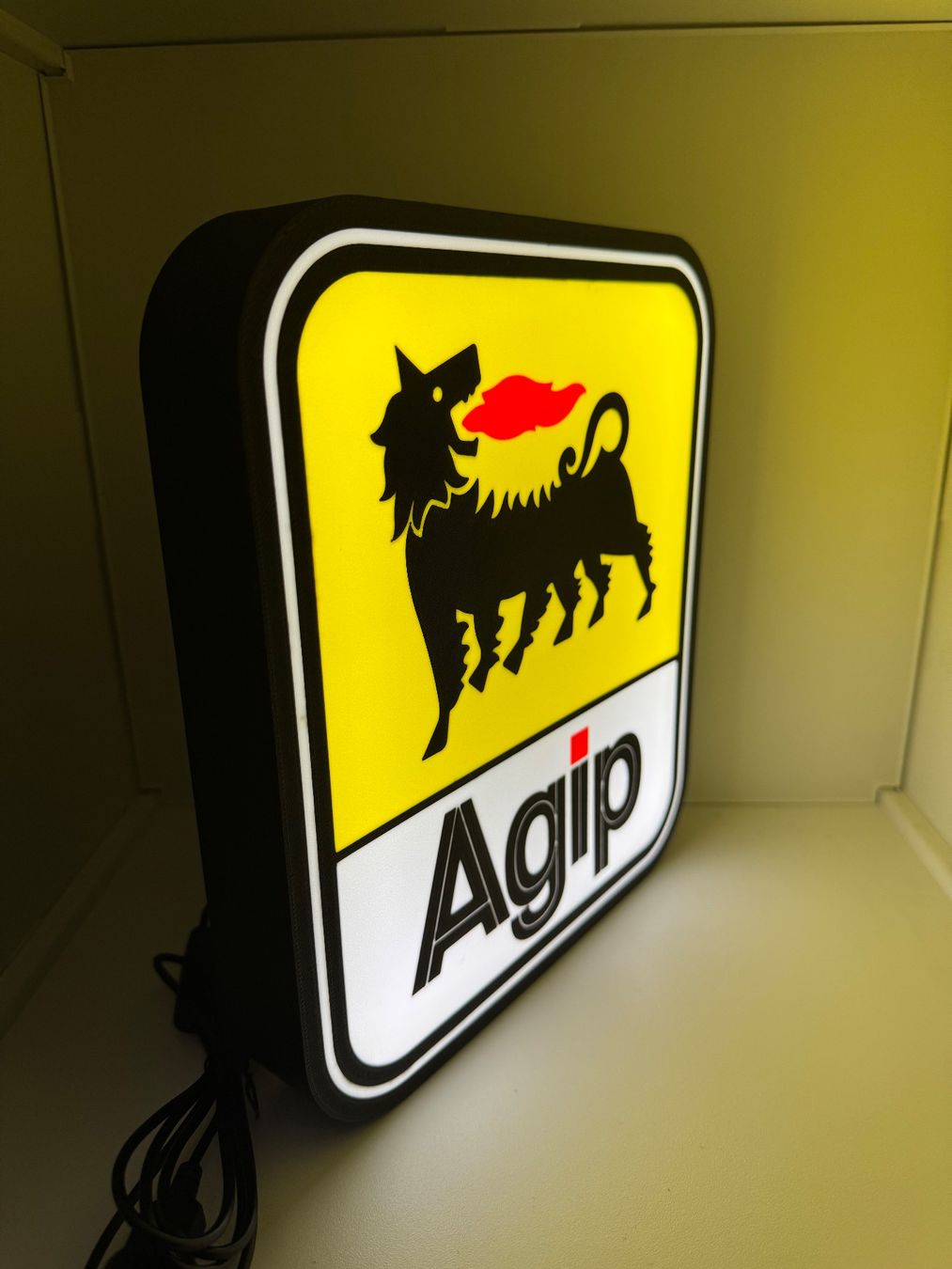 Lampen: Lightbox lumière led AGIP – Neu (gemäss Beschreibung) aus Vicques von PAMB3D 2