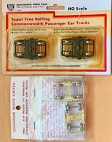 Drehgestelle HO Passenger Trucks - 2 Stück / 2 paar metall