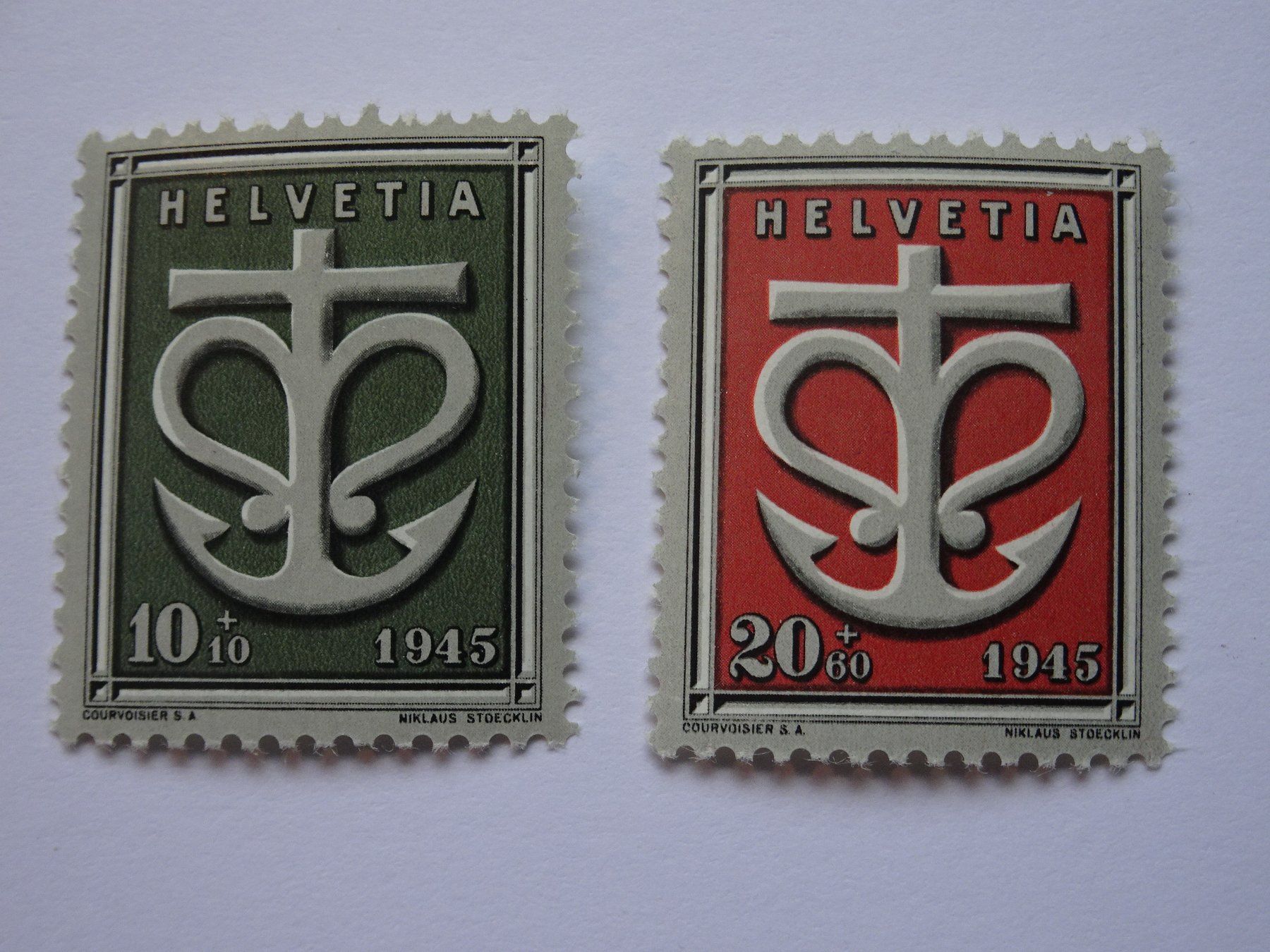 Tous les timbres: Spende Kriegsgeschädigten 1945* – Neuf (Voir description) à Aadorf par Chnorli-Furz