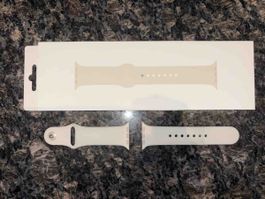 Apple Watch Sport Band Starlight 42mm S/M neuwertig