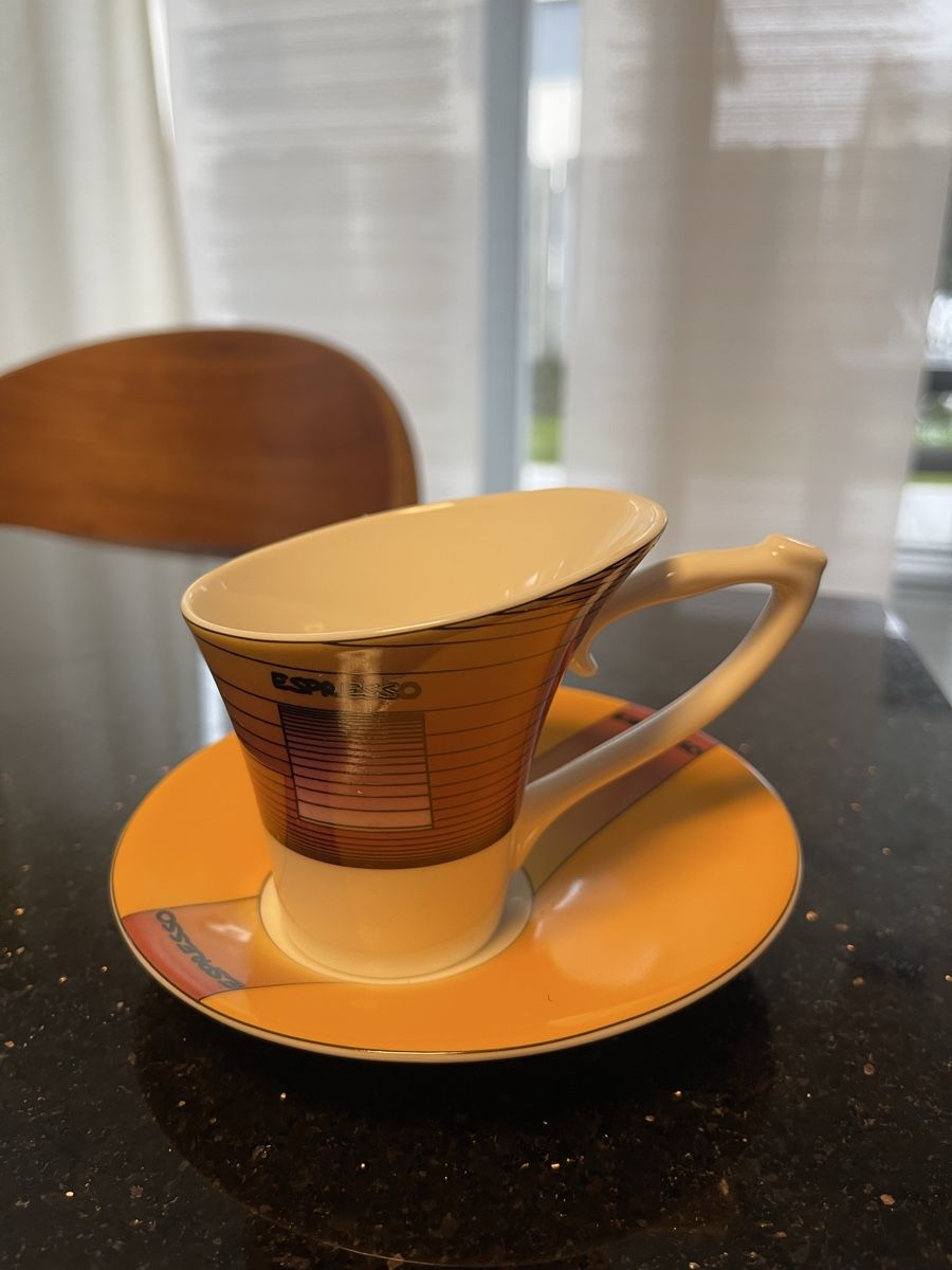 Tazze: W.Tjalke, 2 Espresso Tassen mit Dose – Nuovo e nell'imballaggio originale da Auw venduto da chr_vcc8 5